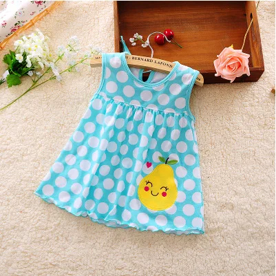 

Baby Dress 2021 Summer New Girls Lovely Fashion Infantile Dresses Cotton Children's Clothes Flower Kids Clothing Princess Dress