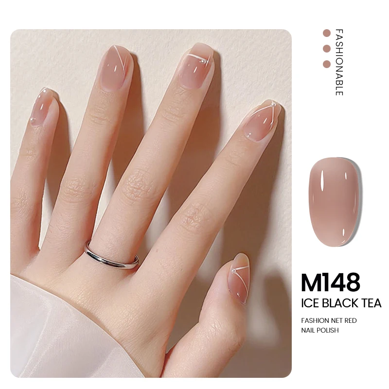 5 шт. полупрозрачный Гель-лак для ногтей |