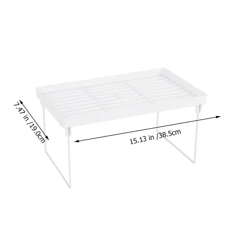 

1Pc Desktop Collapsible Storage Rack Stationery Sundries Rack Desktop Shelf Desk Storage Rack Home Organizer