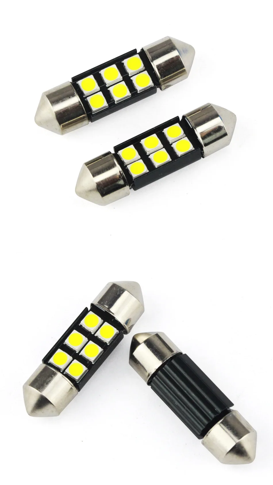 Гирлянда 31 мм 36 мм/39 мм/41 C5W C10W светодиодный лампы 3030 SMD Canbus без ошибок интерьер