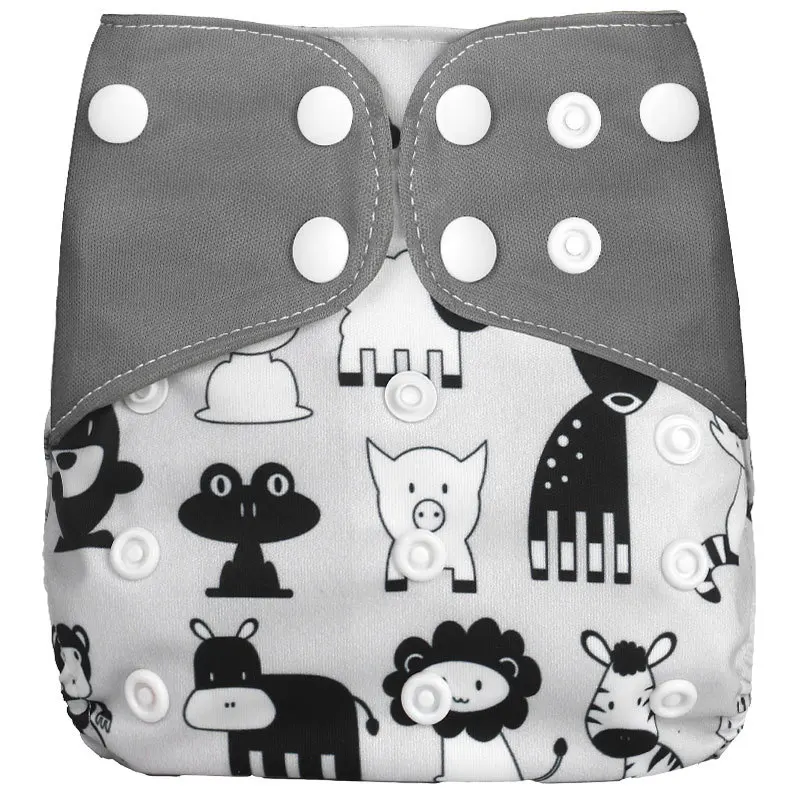 Детские Моющиеся Многоразовые настоящие тканевые карманные подгузники чехлы