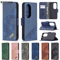 luxury leather case for huawei p50 pro p30 lite business wallet cover etui p40 lite e kickstand phone fundas full protect coque