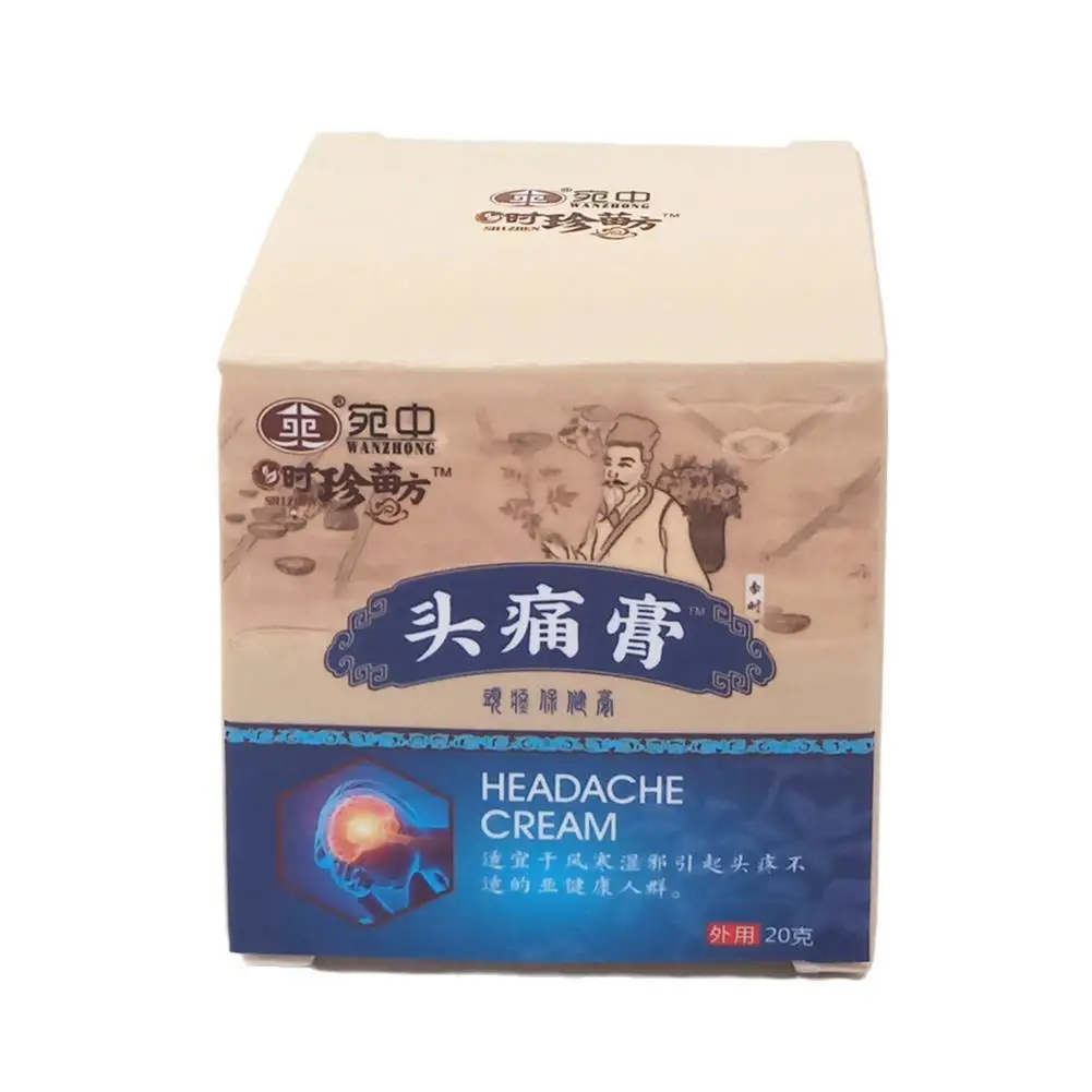 Облегчающий головную боль крем лечение нервной боли фотопластырь мигрень