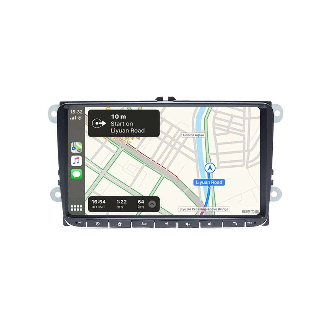 Мультимедийный плеер на Android 9 0 с CarPlay для VW GOLF 5 6 Polo Passat CC Jetta Tiguan Touran Skoda радио GPS