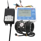 ZJ-LCD-M цифровой измеритель расхода, дисплей, тотализатор, измерение потока, нейлоновый датчик расхода воды, YF-DN50 расходомер турбины iSentro