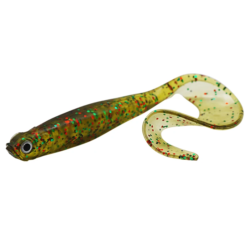 5 шт./лот 105 мм 6 г мягкая резиновая приманка для рыбной ловли джиг воблер мягкий