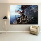 Постер, картина для украшения гостиной, мир охотников на монстров, HD, художественные плакаты и принты