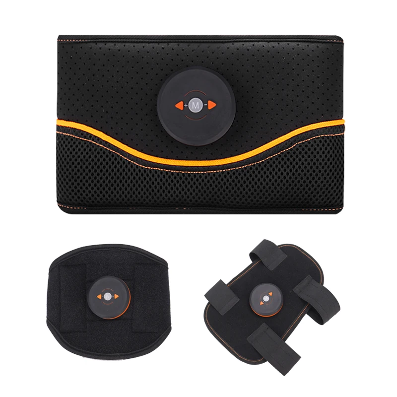 

ABS Muscle Stimulator Muscle Stimulation Belt Trainer EMS Stimulating Abdominal Toning Belts Training Fitness Workout Men Women