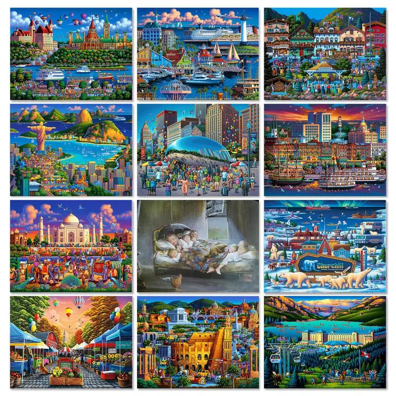 

Картина по номерам на холсте, 40x50 см, с рамкой