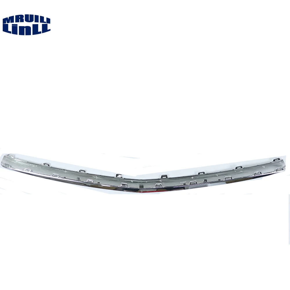 Новая нижняя хромированная накладка на передний бампер серебристый OE # A1778854202