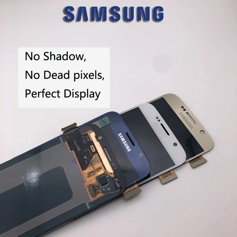Новый оригинальный 5 1 ''ЖК-дисплей для Samsung Galaxy S6 G920 G920i G920P G920f G920V G920A ЖК-монитор