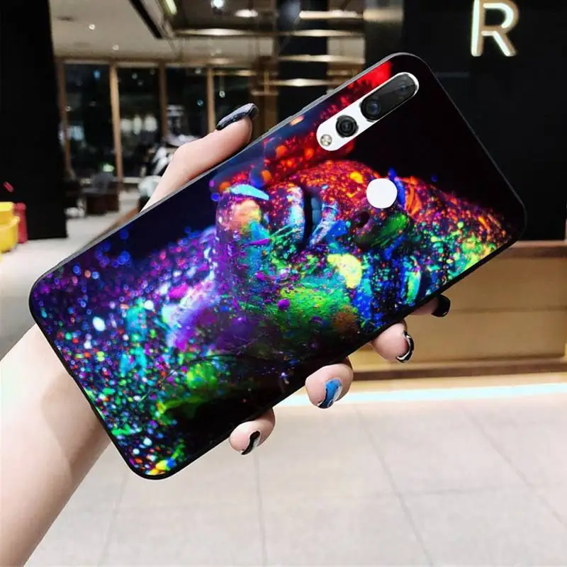 Светящийся в темноте чехол для мобильного телефона Huawei Honor 30 20 10 9 8 8x 8c v30 Lite view