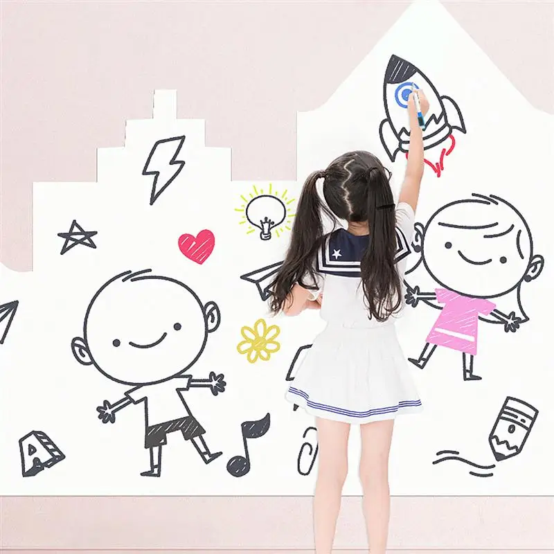 8 шт. магнитные цветные белые маркеры для доски школьные принадлежности детские