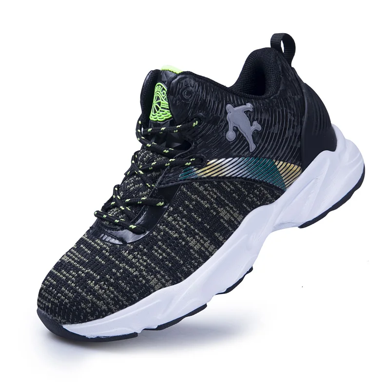 Баскетбольная обувь для мальчиков высокое качество мягкая Нескользящая детская