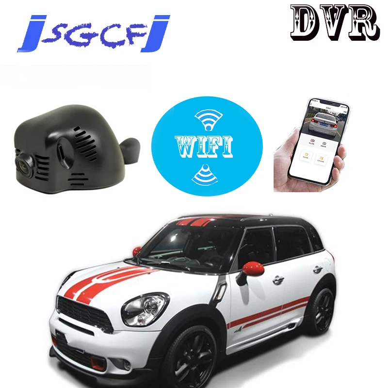 

Special Car Road Record WiFi DVR Dash Camera Driving Video Recorder HD Night Vision For Mini Countryman R50 Paceman R61