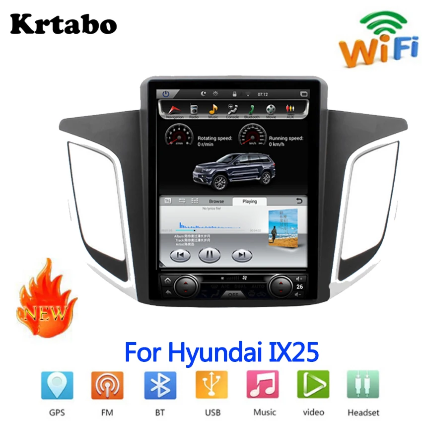 online Para Hyundai Ix25 Rádio Do Carro Android Multimídia Jogador Tela De Toque Do Carro Gps Navegação Apoio Carplay