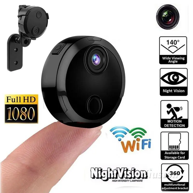 1080P Wifi мини камера HDQ15 Магнитный HD видео регистратор ночное видение датчик