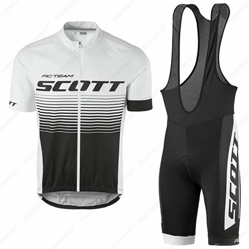 

Summer outdoor breathable Scott racing mountain bike cycling jacket men's short-sleeved suit cycling jersey