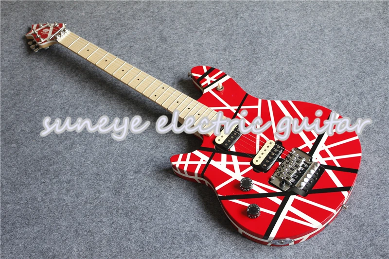 Custom Shop Левша гитара электрическая Вольфганг EVH стиль электрогитара китайская