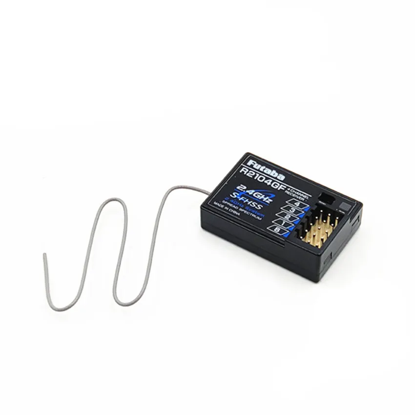 Futaba R2104GF 2 4G 4 канальный S FHSS высокое Напряжение автомобильный ресивер Rc лодка HV