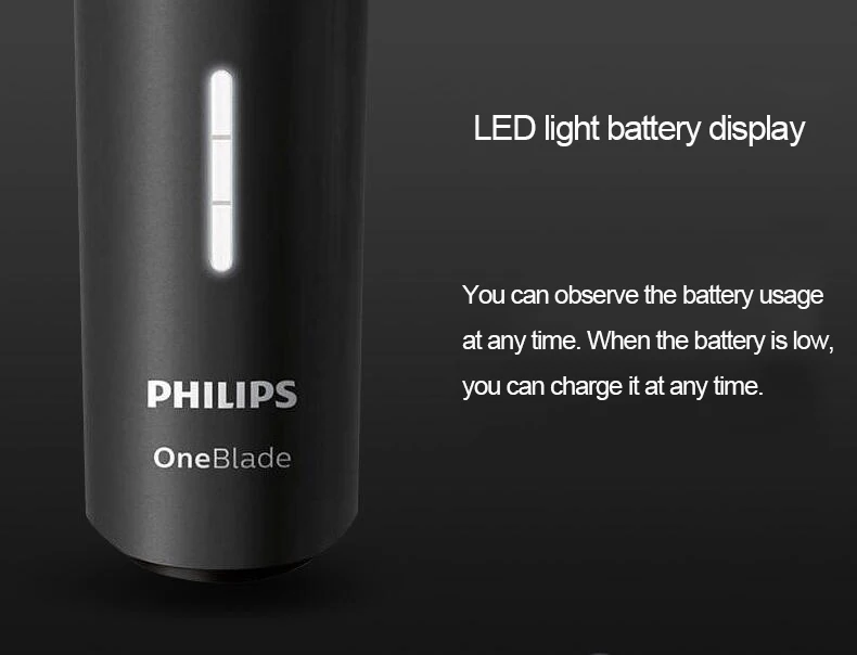 Philips профессиональная Электробритва Моющаяся QP6510 с системой ComfortCut Blade 60 мин беспроводное использование/1 h Зарядка для Мужской бритвы