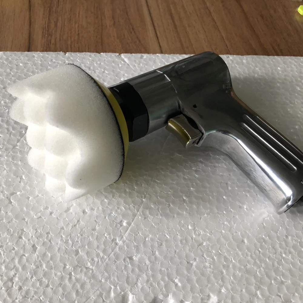 Портативный пневматический шлифовальный станок наждачная бумага с углом 90