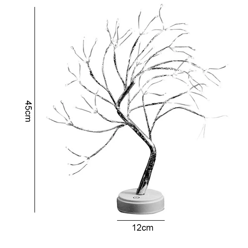 

DIY Artificial Tree Lights Warm Fairy Lights Tree Lamp for Christmas Party