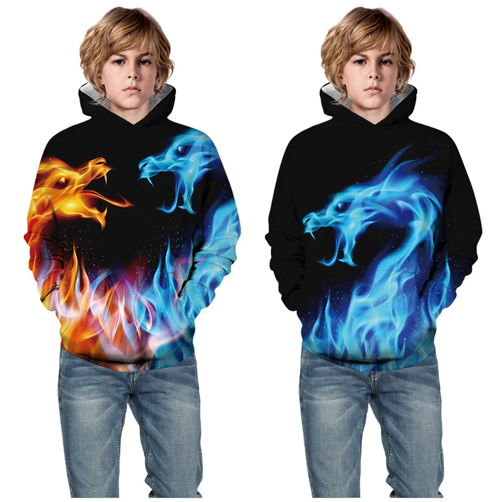 Детский свитшот с астронавтом для мальчиков и девочек подростков 3D принтом