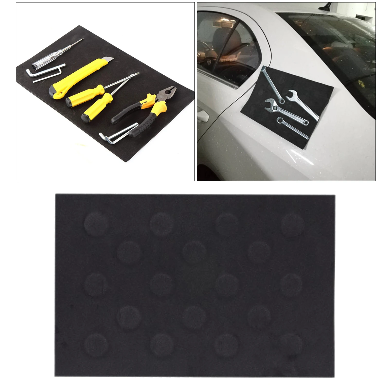 

Car Repair Accessories Magnetic Pad Holds Repair Tool Storage Mat Sticker