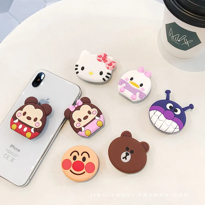 Универсальная подставка для телефона расширяющаяся тянущаяся ручка держатель