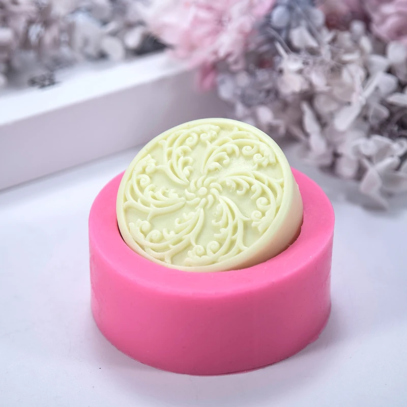 Креативная спиральная форма для торта силиконовая мыла ручной работы круглая