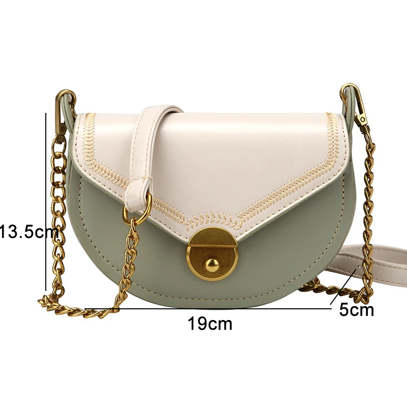 Youda летняя модная женская сумка через плечо Классическая простая цепочка на
