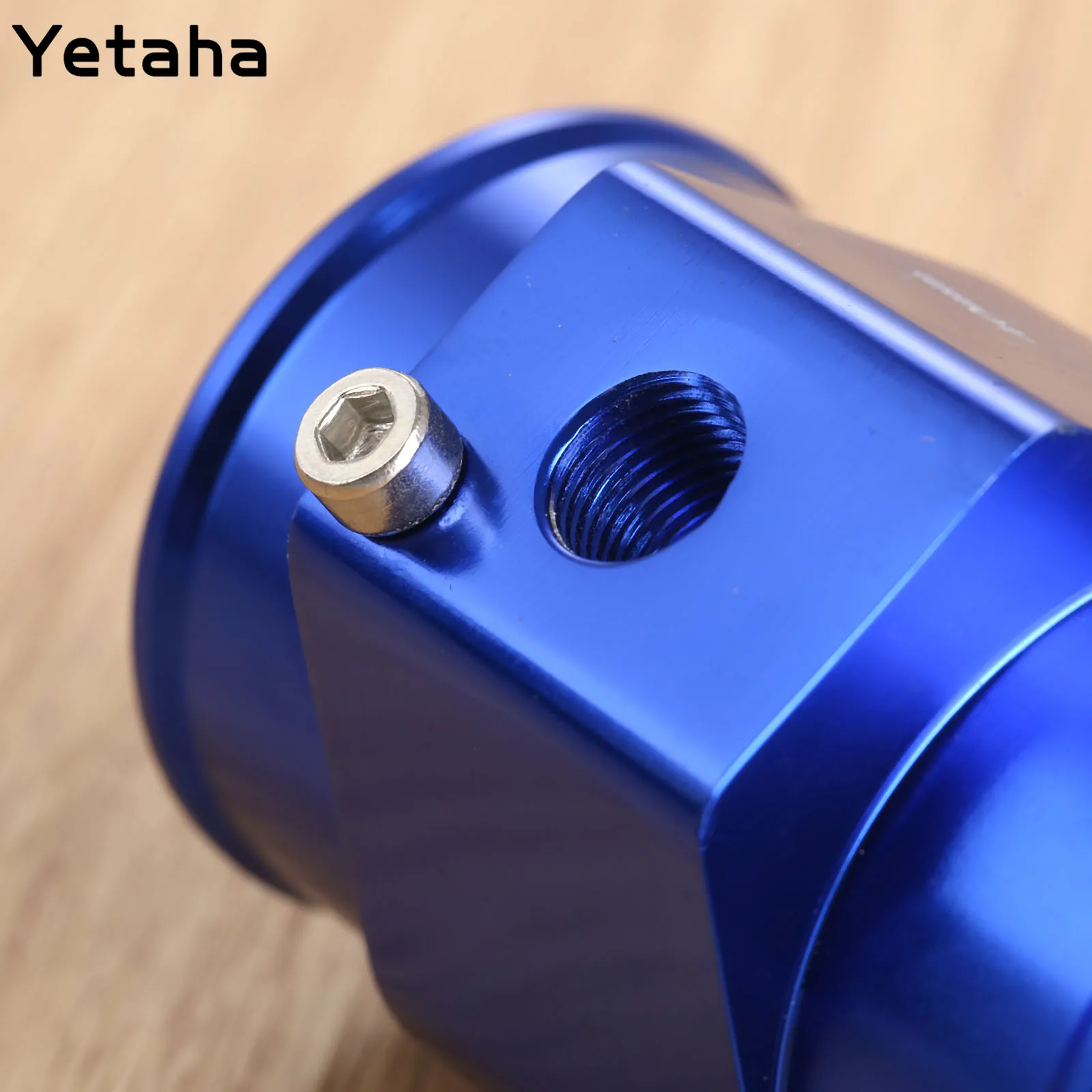 Синий Автомобильный датчик температуры воды 40 мм переходник для шланга с