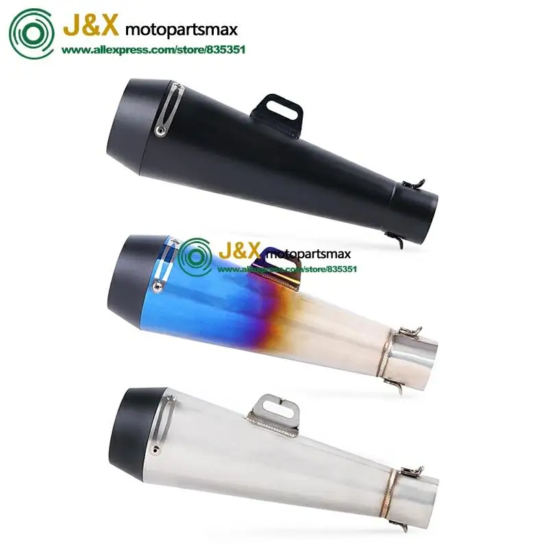 

Full Exhaust Escape System Slip-On For Kawasaki Z800 Motorcycle Modified Full Middle Link Pipe