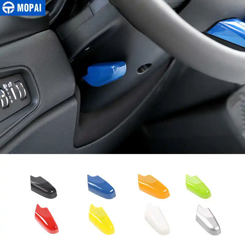 

MOPAI ABS Car Interior Steering Wheel Adjust Handle Cover Decoration Stickers for Jeep Renegade 2015-2017 Car Styling