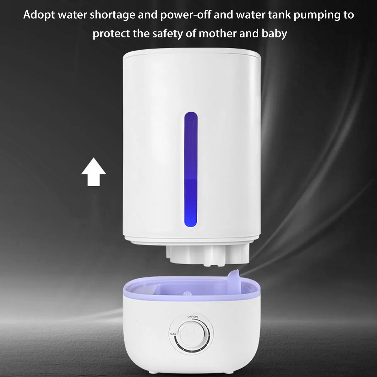 

Ultrasonic Air Humidifier Humificador Air Diffuser Household Portable Mini Aroma Atomizer 5L Large Capacity 110-220V 26W
