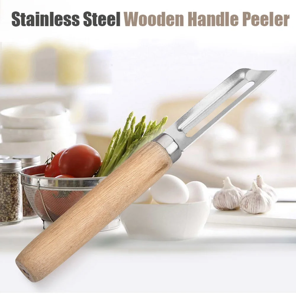 Овощечистка из нержавеющей стали для фруктов овощей нож ножа очистки моркови
