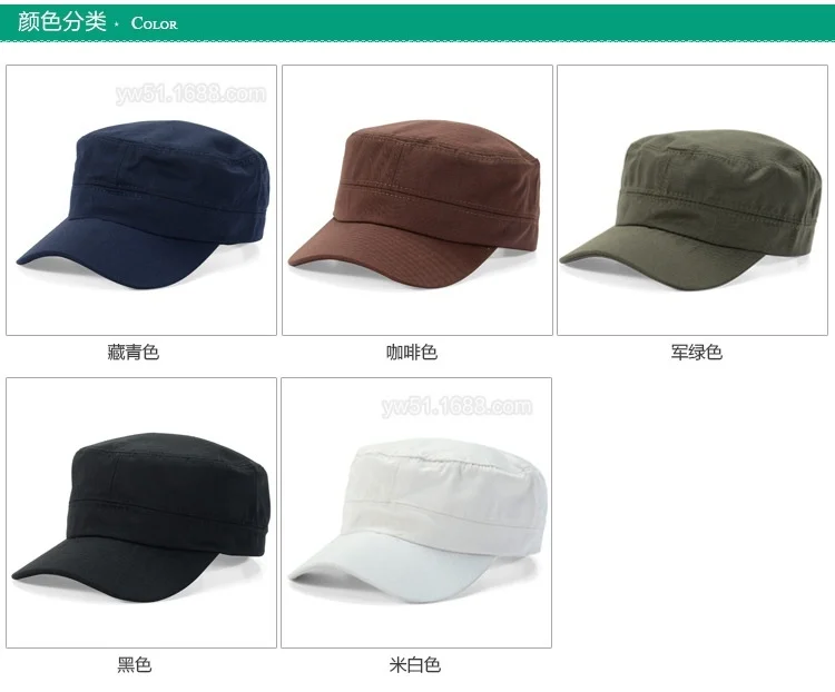 Новая классическая простая винтажная армейская Военная Кепка хлопковая