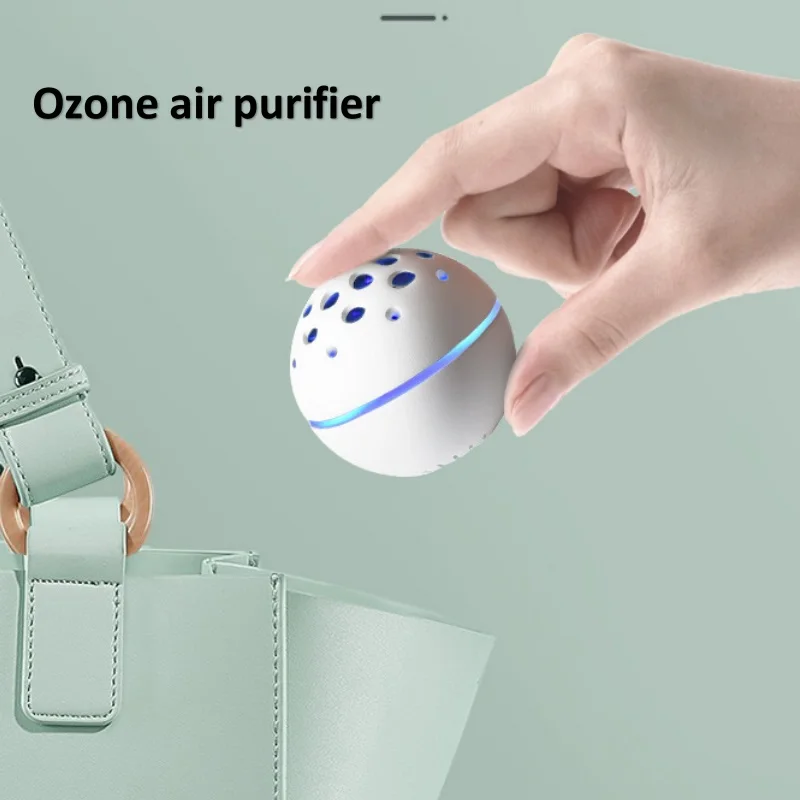 

Portable Ozone Generator Air Purifier Disinfection Ball Ozonizer Humidifier Deodorizer Fridge for Refrigerator Shoes Cloth