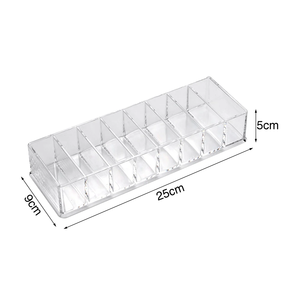 Компактная компактная акриловая Палитра с 8 отделениями для макияжа | Дом и сад