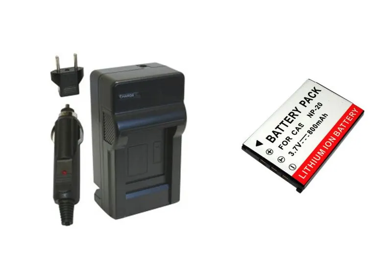 NP-20 CNP-20 CNP 20 CNP20 Батарея+ Зарядное устройство для объектива с оптическими зумом Casio Exilim EX-Z75 EX-Z77 EX-M1 EX-M2 EX-M20 EX-S1 EX-S2 EX-S3 EX-S20