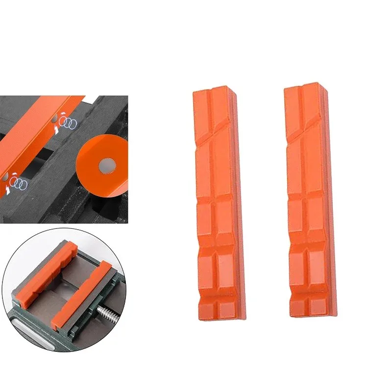 1 пара 6-дюймовые Магнитные Настольные тиски искусственная защита для