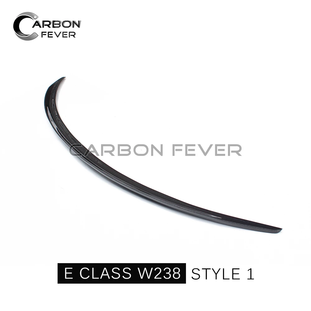 Для C238 W238 спойлер заднего багажника из углеродного волокна 2 дверный купе 2017 +