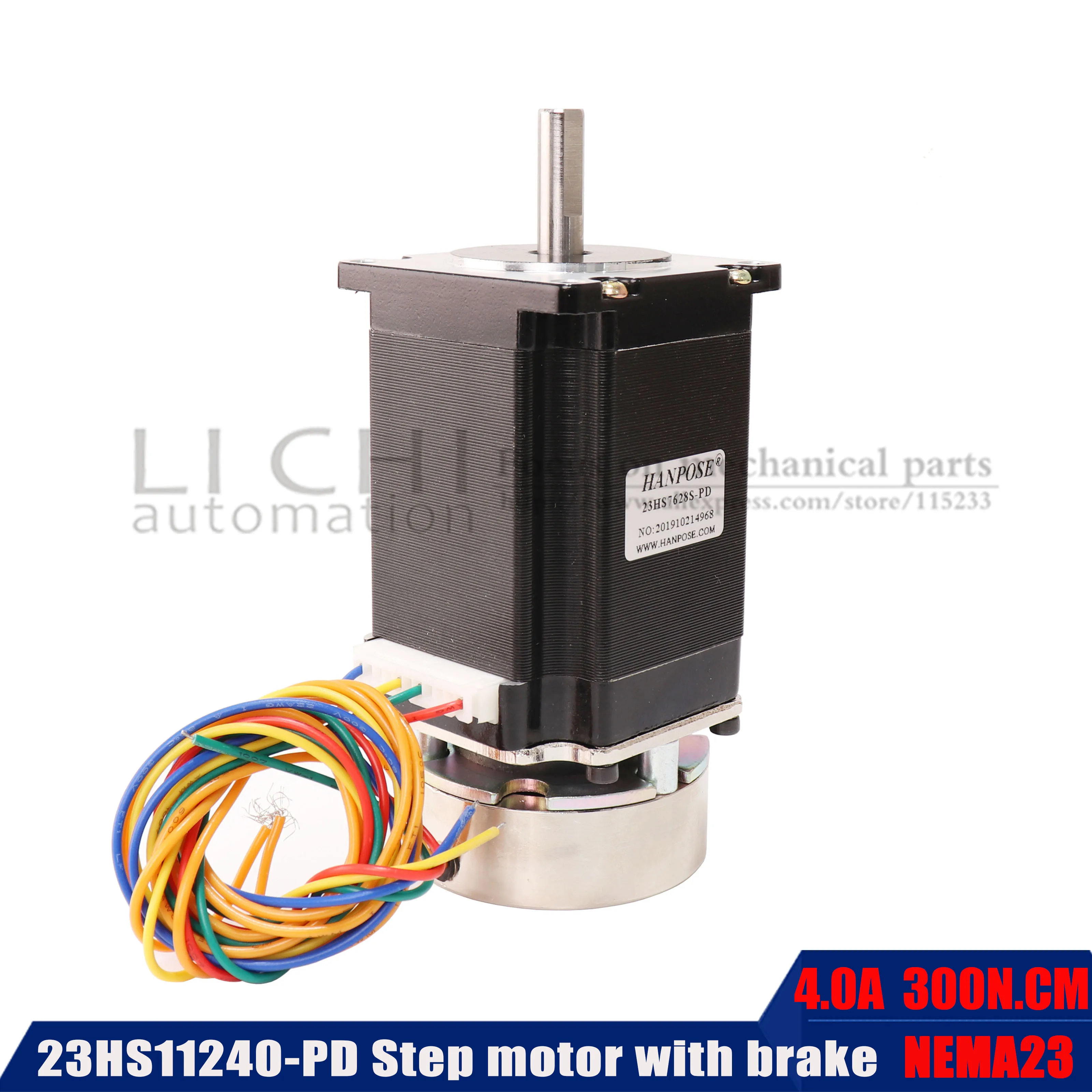 Новый шаговый двигатель 23hs11240 с большим крутящим моментом 3 0 нм 4 А NEMA 23