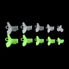 20 шт., легкие прочные тройные Крючки, чехол для чехла, защитные держатели, чехол с крючком для капота, Аксессуары для рыбалки Покрытие оболочки