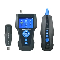 nf 8601s network cable tester handheld line cable detector for network maintenance collation rj45 rj11 bnc metal cable pingpoe