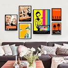 Постеры и принты для классических фильмов Trainspotting, Картина на холсте, картины на стену, нордическое украшение, домашний декор Quadro