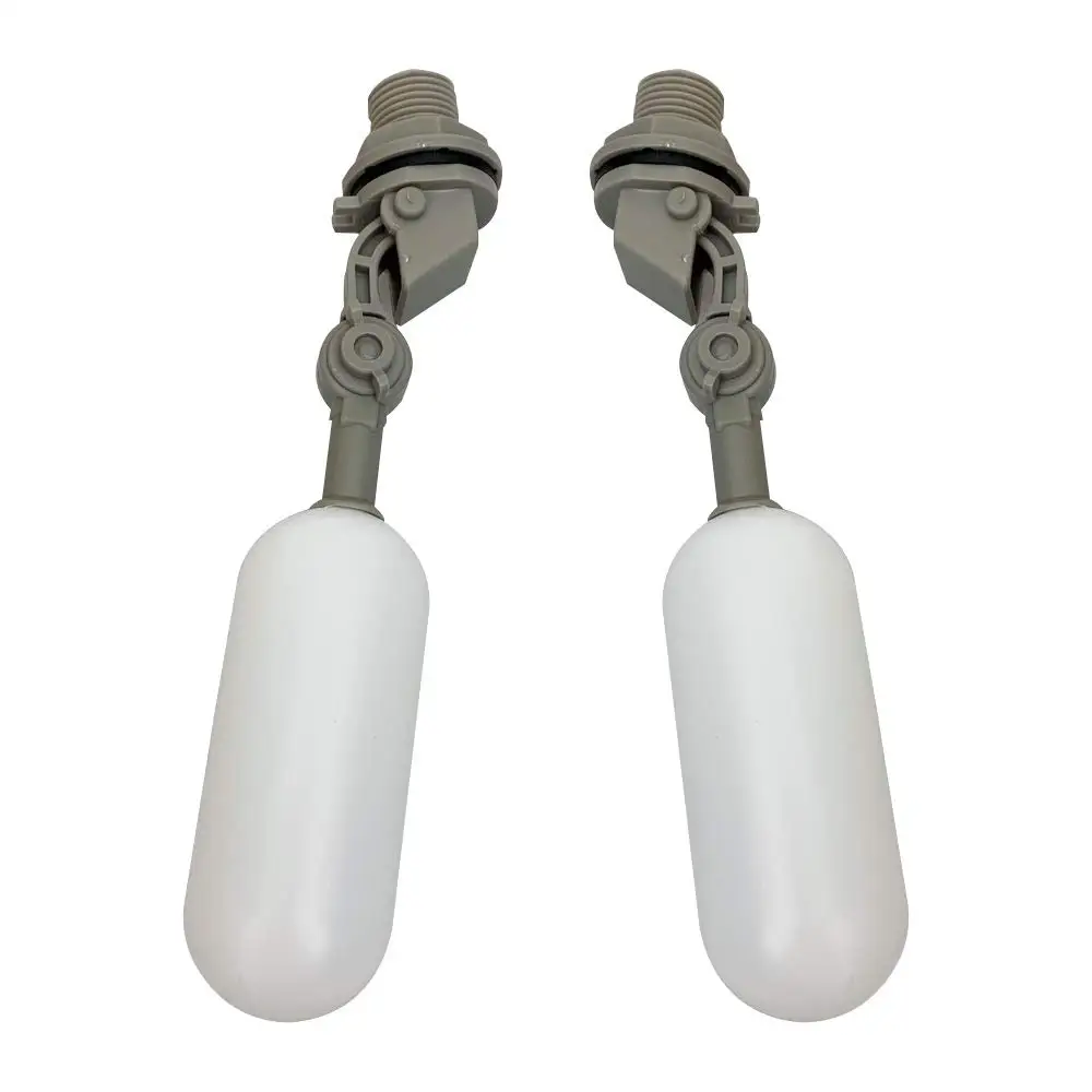 Пластиковый поплавковый шаровой клапан для подачи воды 2 шт. отключение 1/2 дюйма