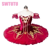 red professional tutu for girls white swan lake ballet costumes tutusblack pancake tutu for girls bt8936