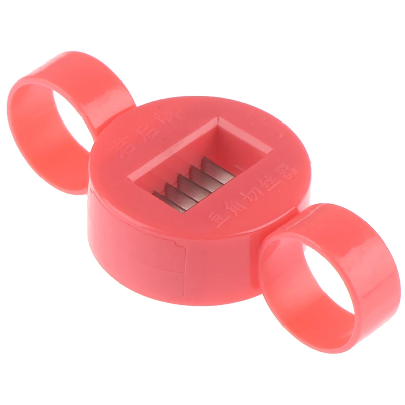 Кухонные гаджеты грилки для овощей овощерезка резак Стрингер Овощечистка белый